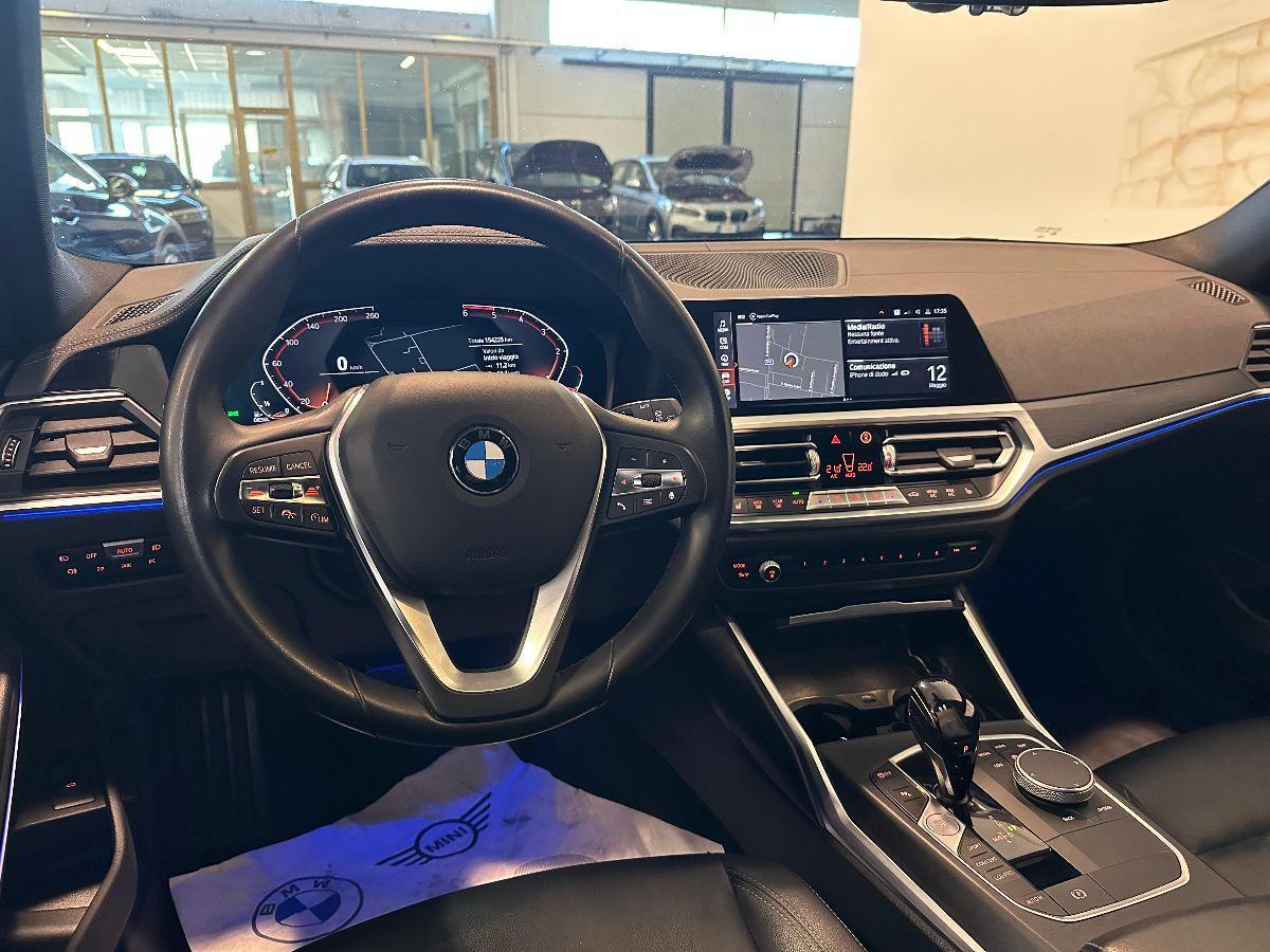 BMW 320d Touring MHEV 48V Luxury - TUTTI TAGLIANDI BMW - RETRO-CAMERA - HEAD UP - FULL