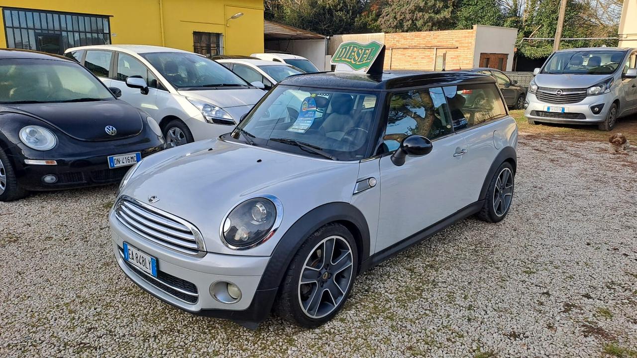 Mini Cooper D Clubman 1.6 16V -INTERNI IN PELLE TOTALE GARANZIA 12 MESI