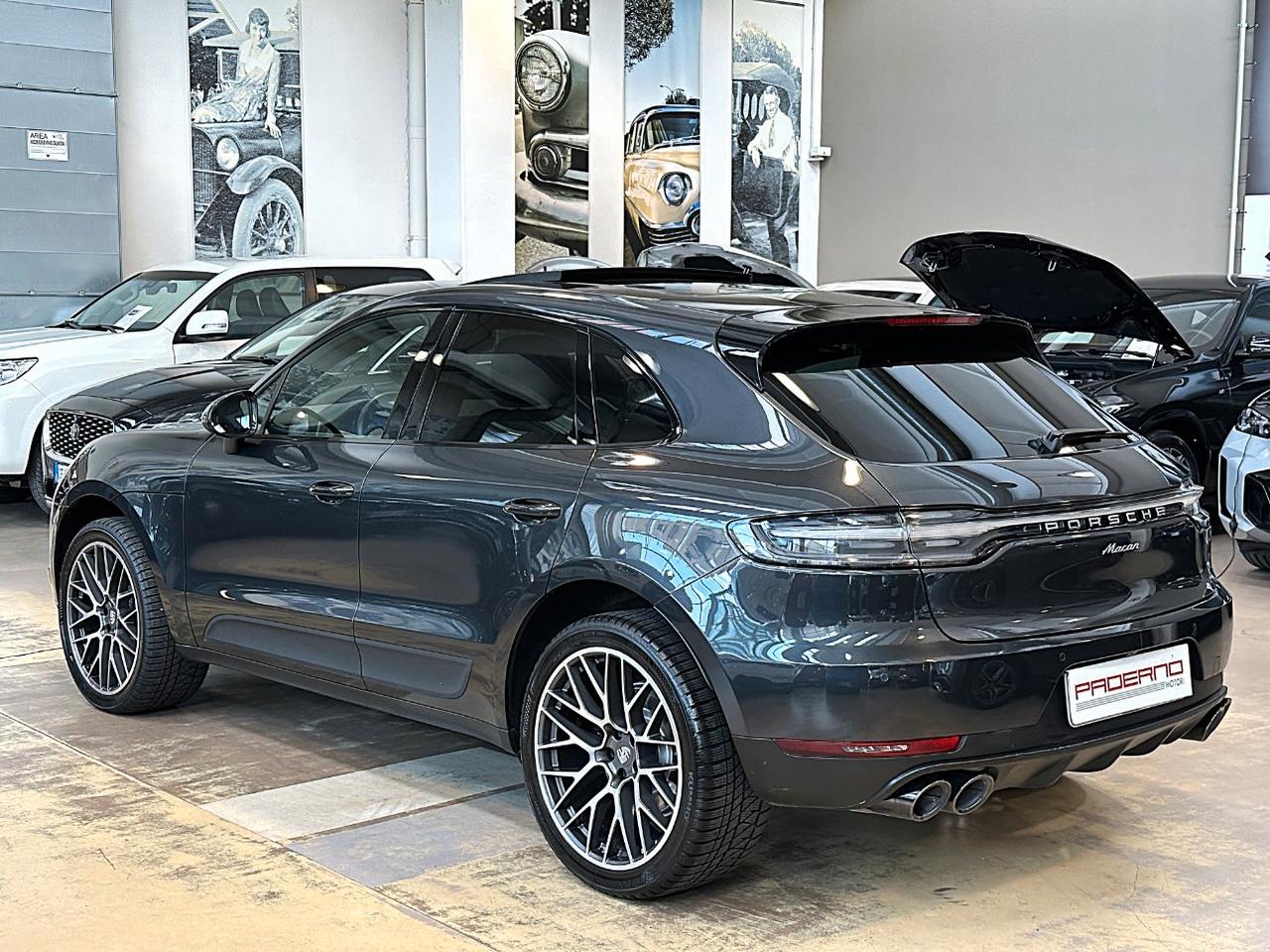 Porsche Macan 2.0 245cv pdk-21"-Tetto-Scarichi-Carplay-Camera-PDLS