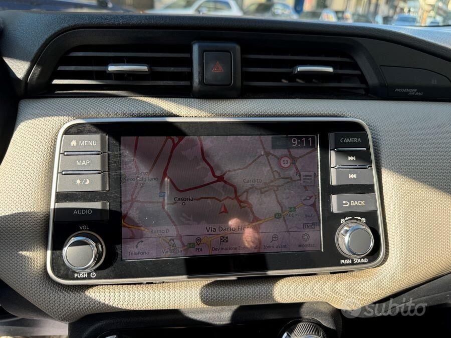 Nissan micra 1.5 dci 90 tekna certificata italia