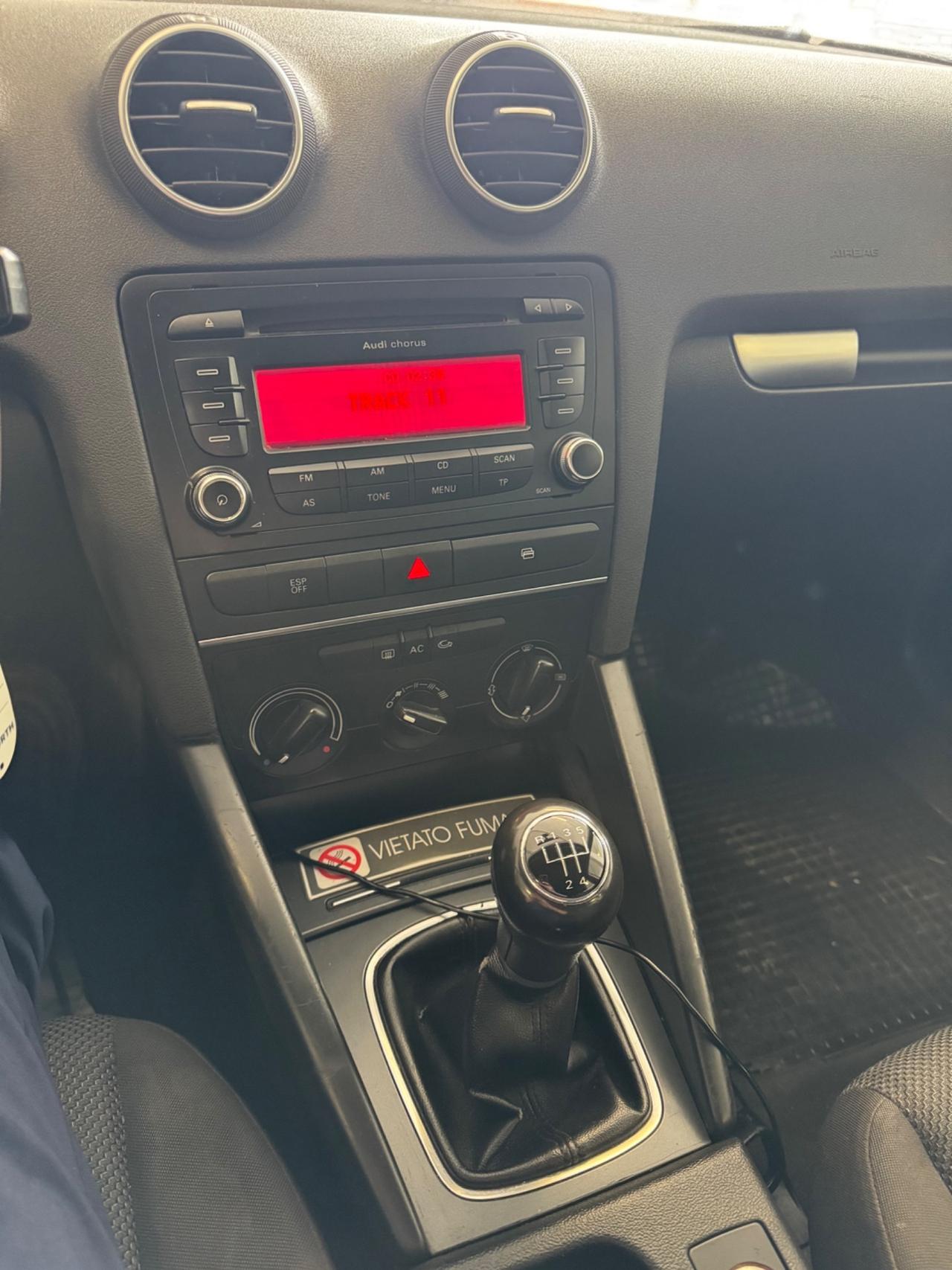 Audi A3 SPB 1.6 TDI 90 CV CR F.AP Ambition