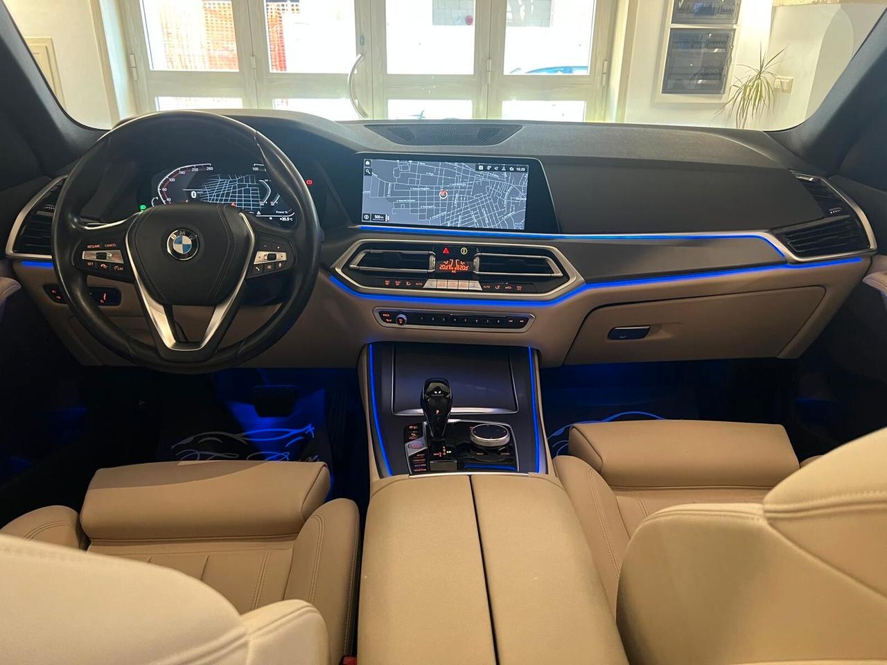 BMW X5 25D X-DRIVE 2.0 231CV TETTO PELLE NAVI CAM ANNO 2021