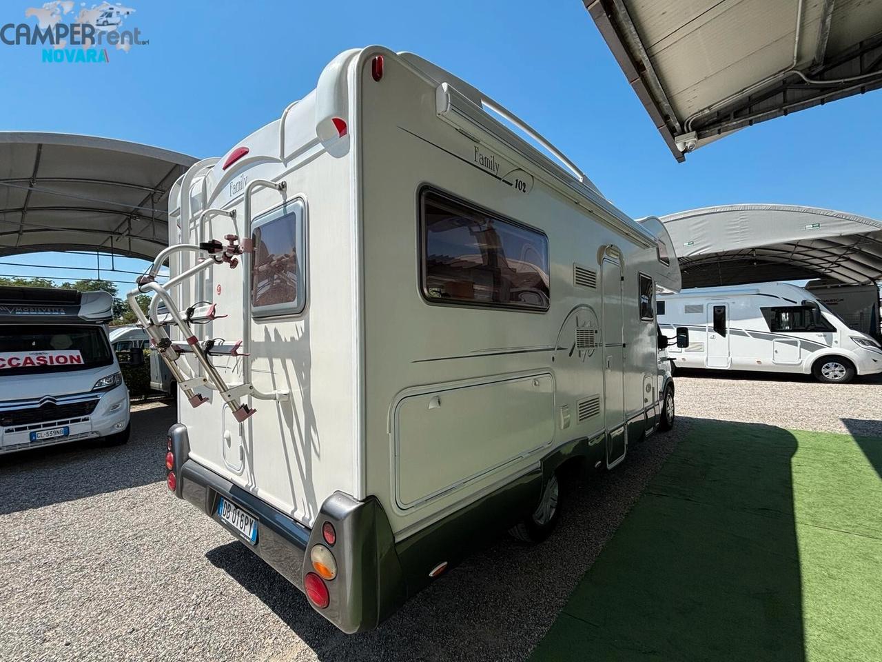 RIMOR XGO FAMILY 102 - MANSARDATO CON LETTO ALLA FRANCESE IN CODA E GARAGE FORO 147 x 48