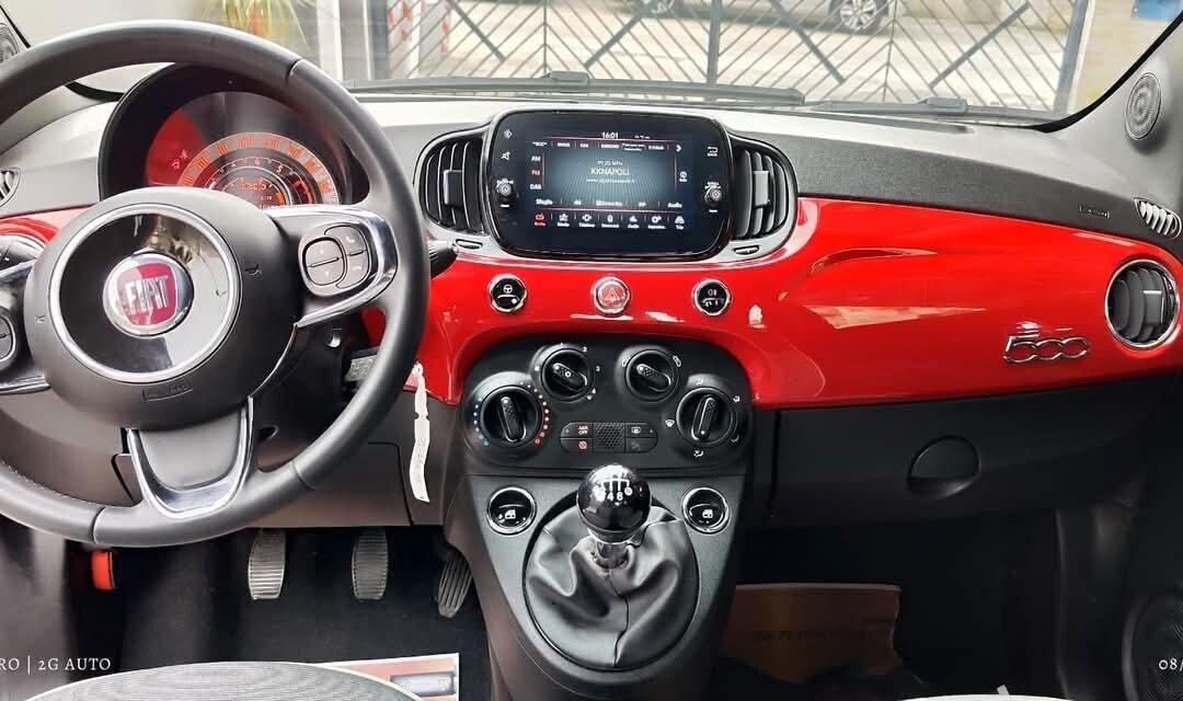 Fiat 500 1.0 Hybrid Star perfetta pari a nuova bi colore