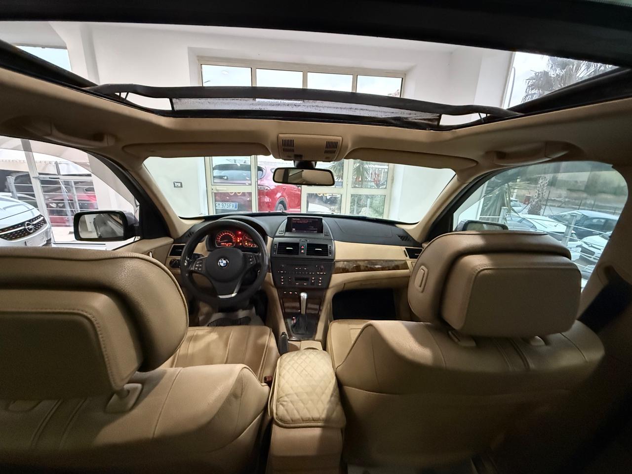 Bmw X3 2.0D XDRIVE LUXURY+TETTO/NAVI IPERFULL2008