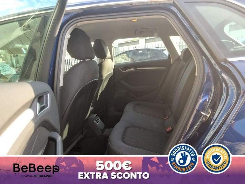 Audi A3 SPORTBACK 1.6 TDI AMBIENTE 110CV S-TRONIC E6
