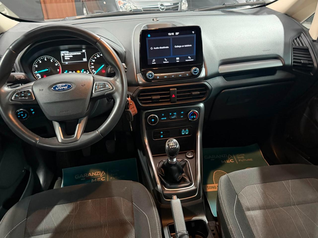 Ford EcoSport Benzina Manuale titanium Neopatentati