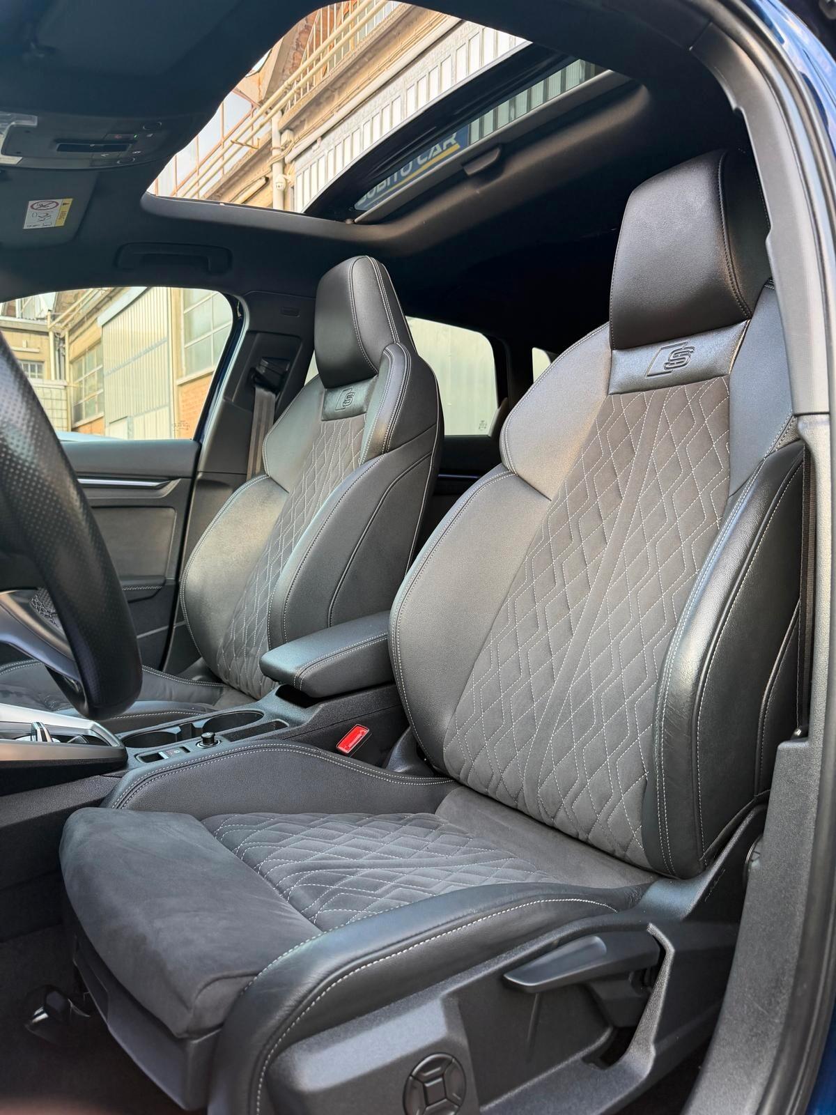 Audi A3 SPB 35 TDI S tronic line edition TETTO APRIBILE INTERNI PELLE E ALCANTARA S-LINE