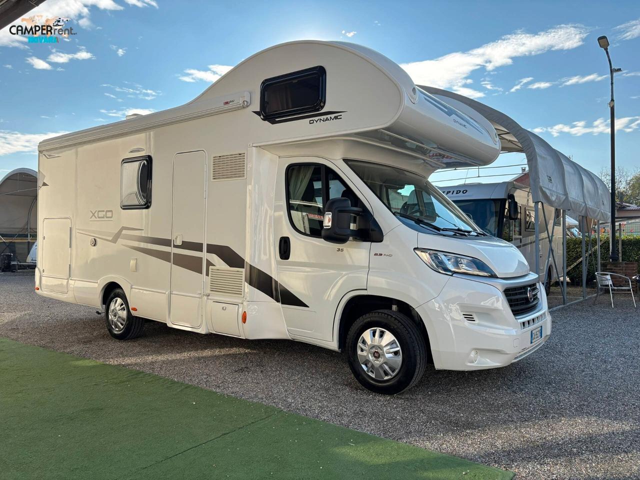 RIMOR XGO DYNAMIC 35 - mansardato con letto matrimoniale in coda ed ampio garage