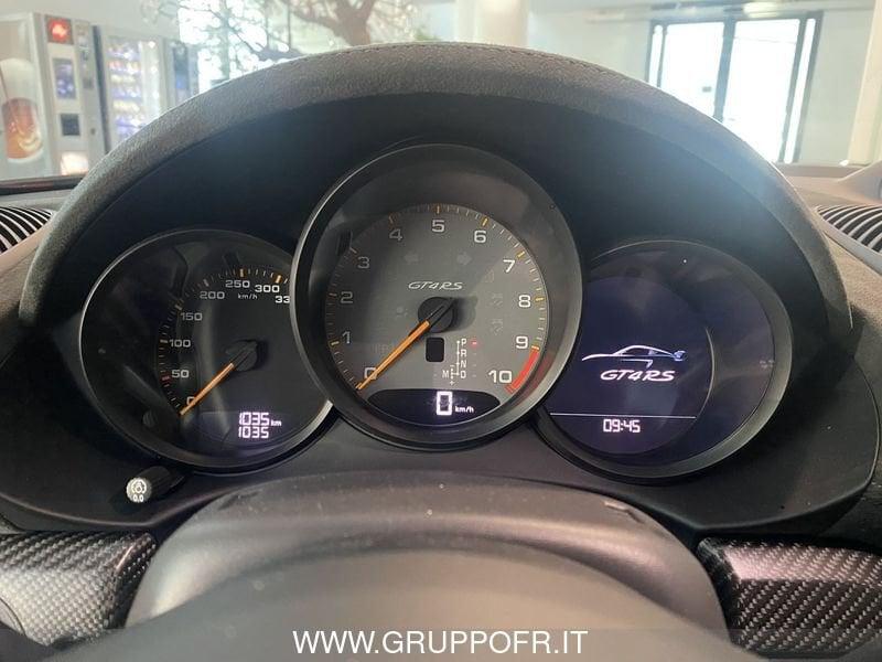 Porsche 718 Cayman 4.0 GT4 RS