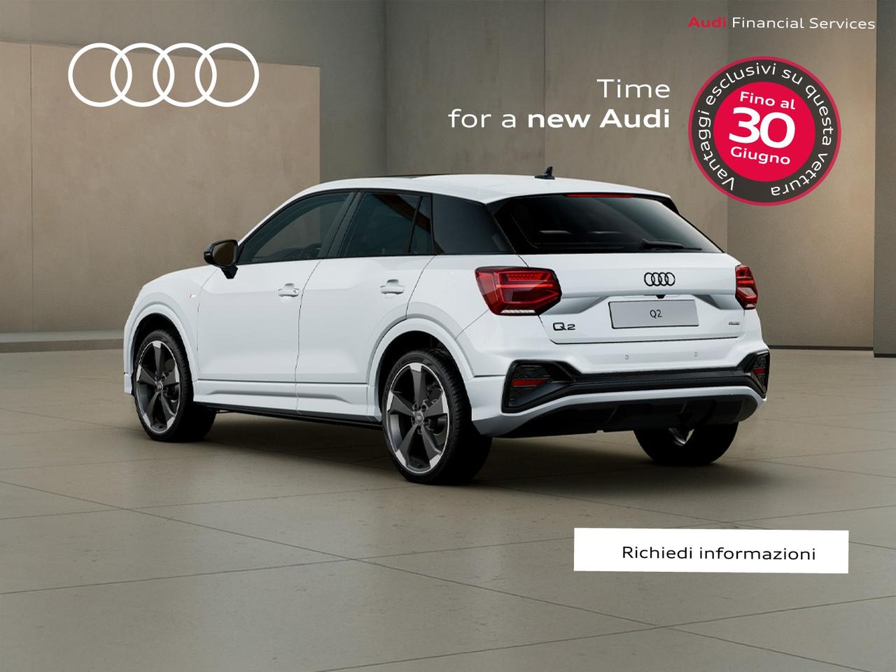 Audi Q2 40 2.0 tfsi identity black quattro s-tronic