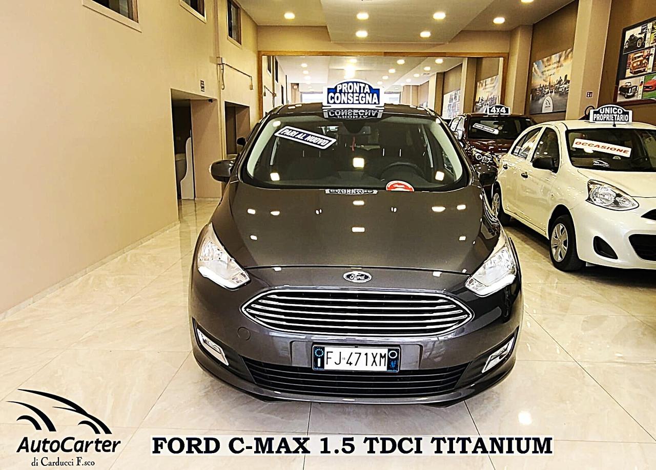 Ford C-Max 1.5 TDCi 120CV ** 47MILA KM CERITFICATI **