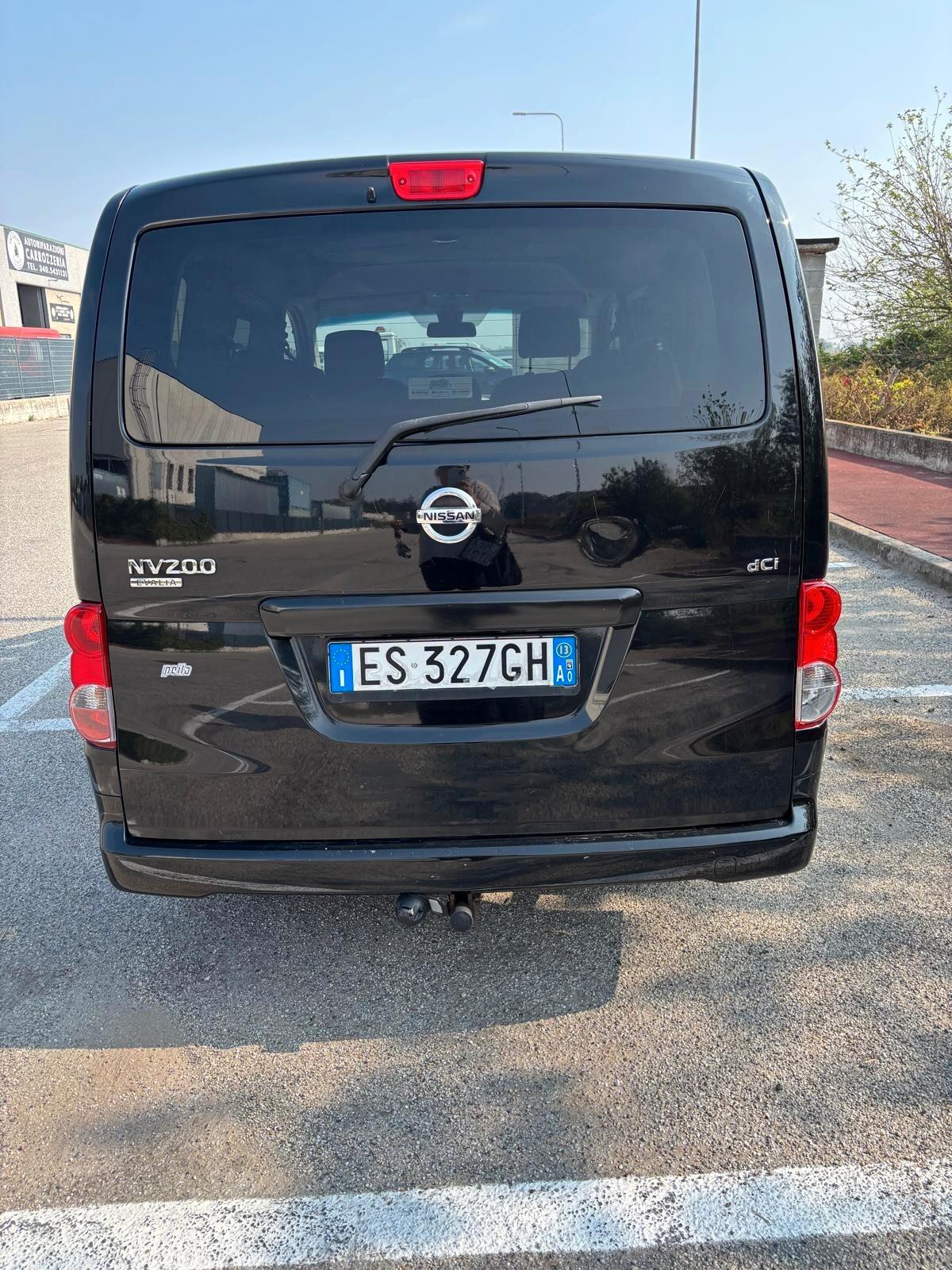 Nissan NV200 EVALIA 1.5 dCi 90CV Bus 7 POSTI CON GANCIO TRAINO UNICO PROPRIETARIO