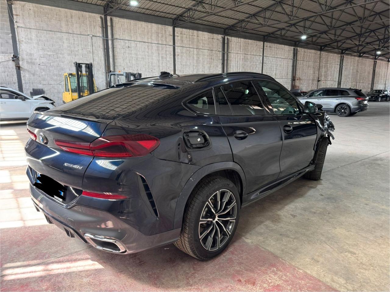 BMW X6 xdrive40d mhev 48V Msport auto START INCIDENTATA