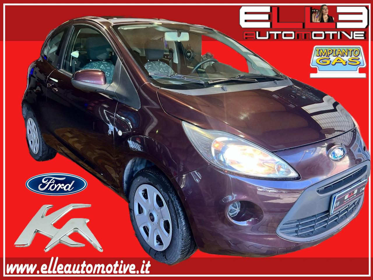 Ford Ka 1.2 BENZ/GPL