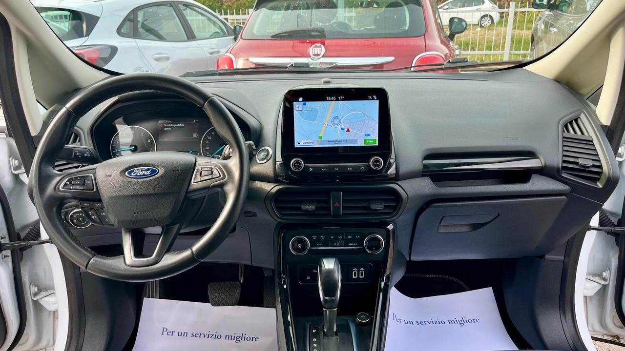 Ford EcoSport 1.0 125 CV AUTOMATICO Titanium s " X NEOPATENTATI "
