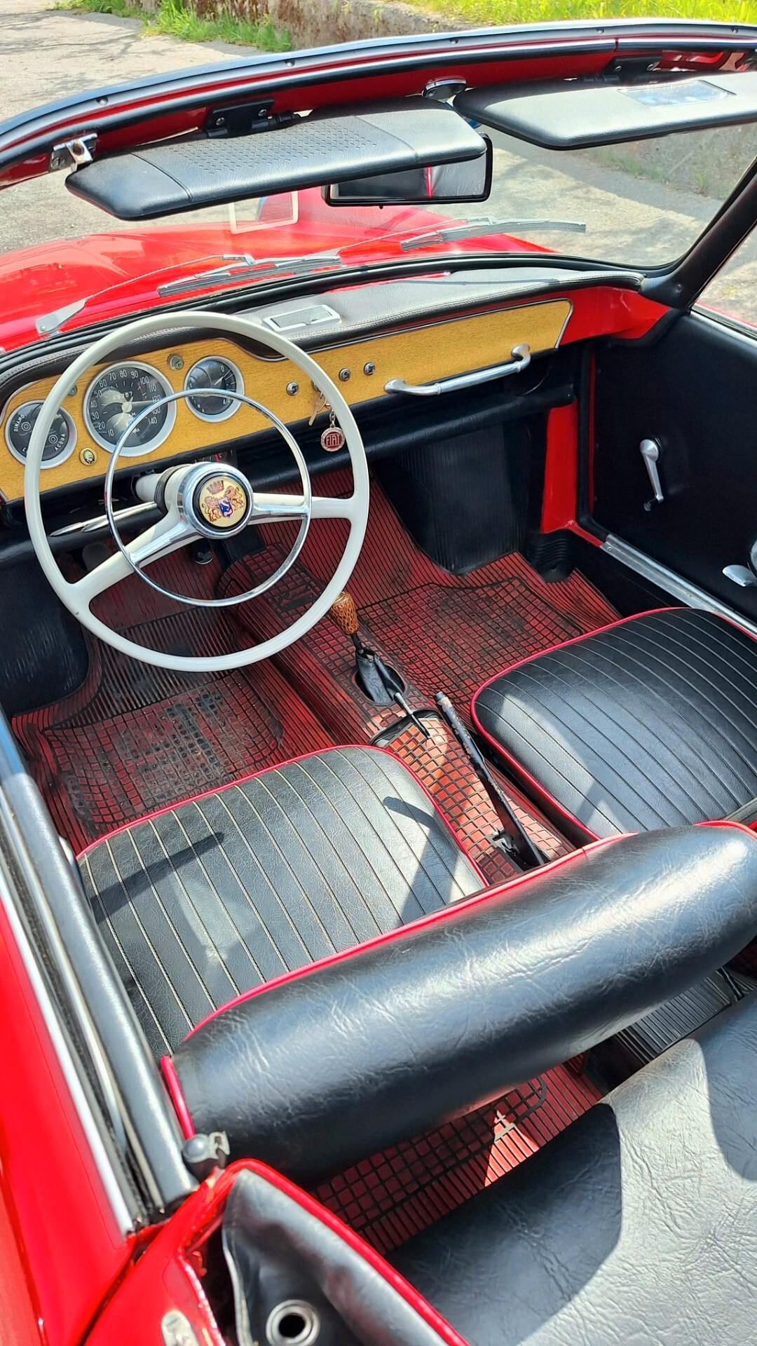 Fiat 600 D SPIDER VIGNALE - RESTAURO TOTALE - ASI