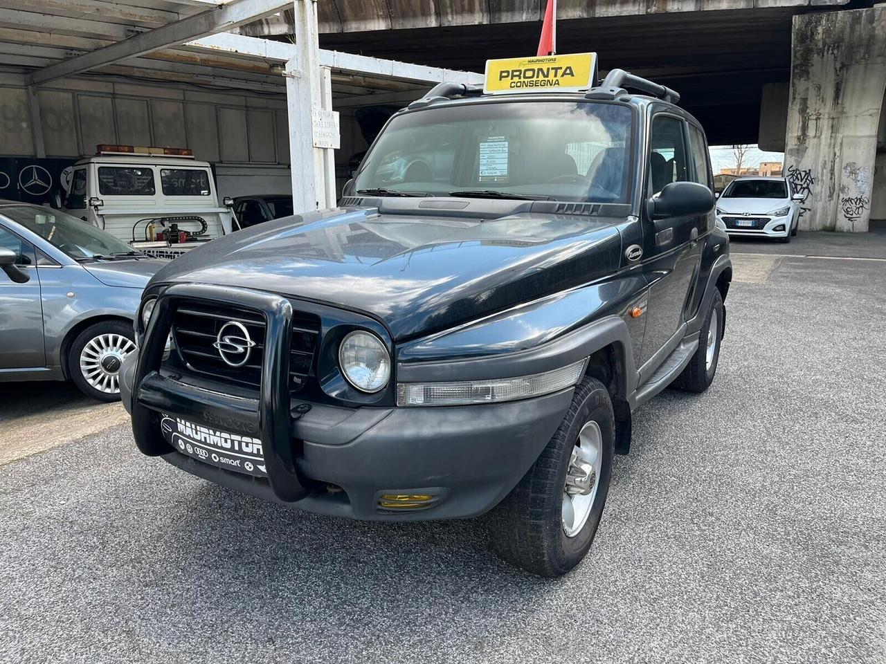 SSANGYONG KORANDO 2 SERIE 2.9 TURBODIESEL ELX - GANCIO TRAINO - EURO 6.200,00 TRATTABILI