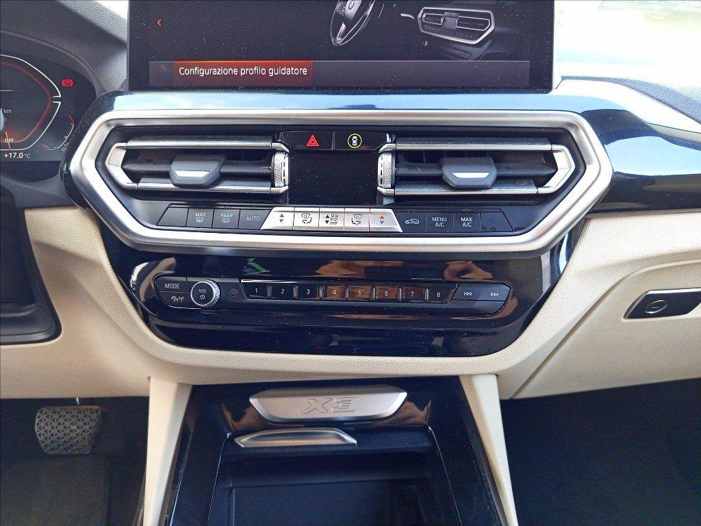 BMW X3 sdrive18d mhev 48V auto del 2022