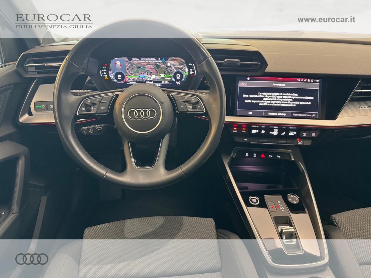 Audi A3 sportback 30 1.0 tfsi mhev business advanced s-tronic