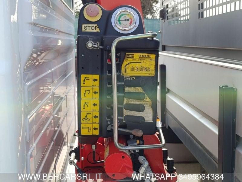 Fiat Ducato MAXI 35 LH1 2.3 Multijet 130CV 6M D.Cab.*GRU FASSI*CASSONE FISSO*