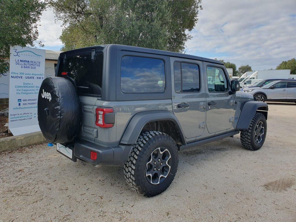 Jeep Wrangler Unlimited 2.0 380cv PHEV ATX 4xe Rubicon Km0