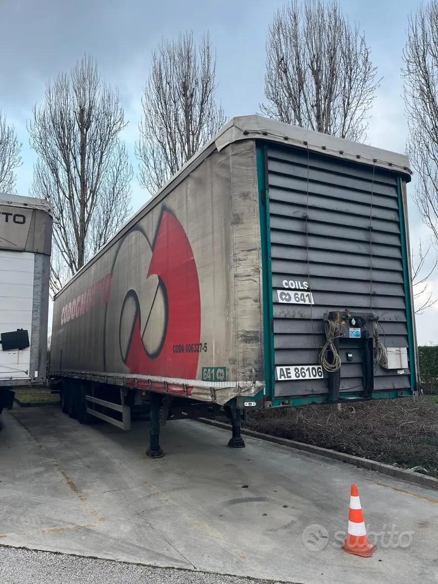Semirimorchio Centinato Merker portacoils