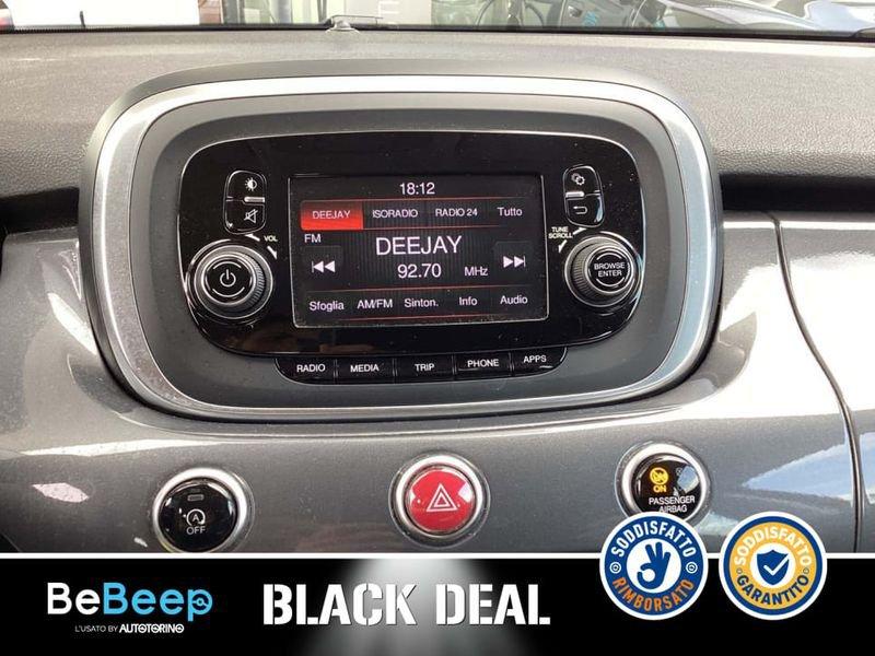 FIAT 500X 1.6 MJT POP STAR 4X2 120CV MY17