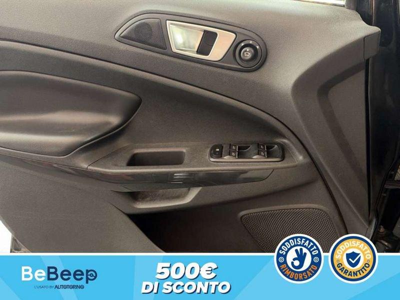 Ford EcoSport 1.5 TDCI TITANIUM S 95CV