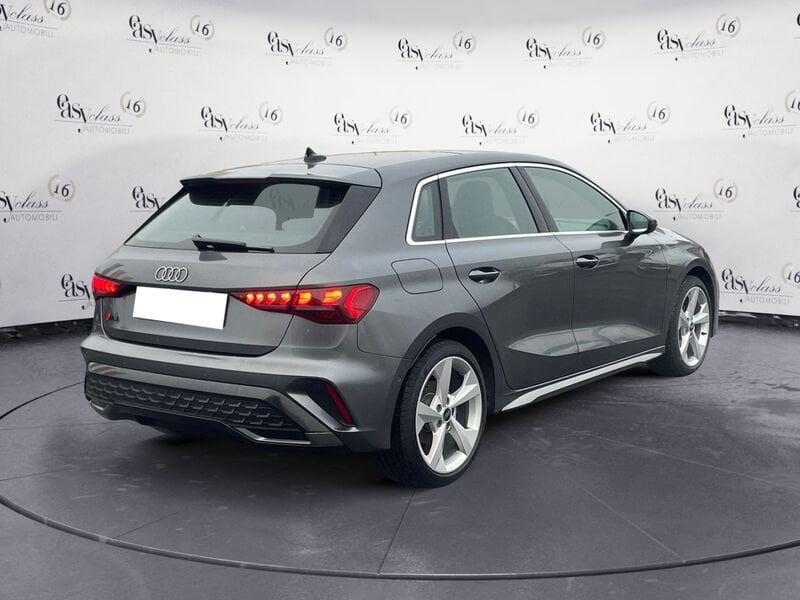 Audi A3 SPB 35 TDI S tronic S line Nuovo Modello Tetto Matrix Led 18" Camera