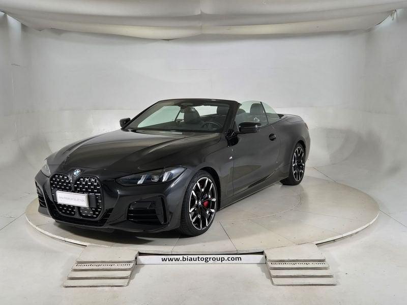 BMW Serie 4 G23 LCI 2024 Cabrio 420d Cabrio mhev 48V MSport Pro auto