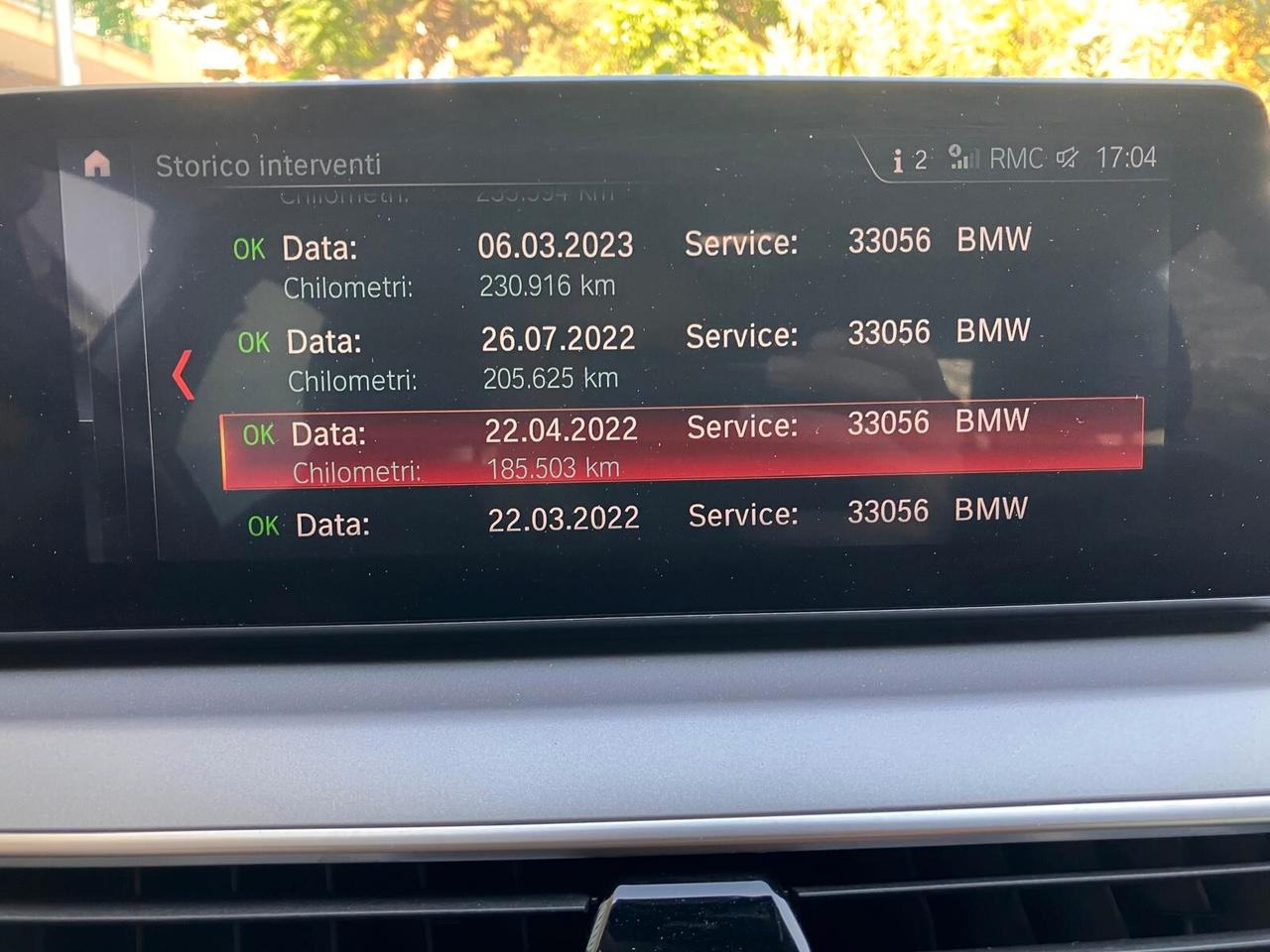 Bmw 520d xDrive Luxury service certificato BMW