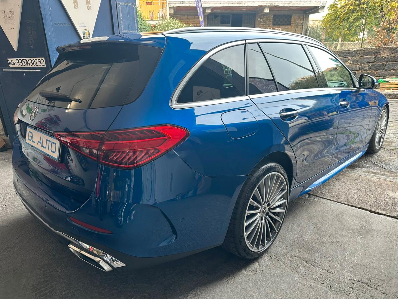 Mercedes C 220 d mild hybrid 200 cv SW amg line premium plus