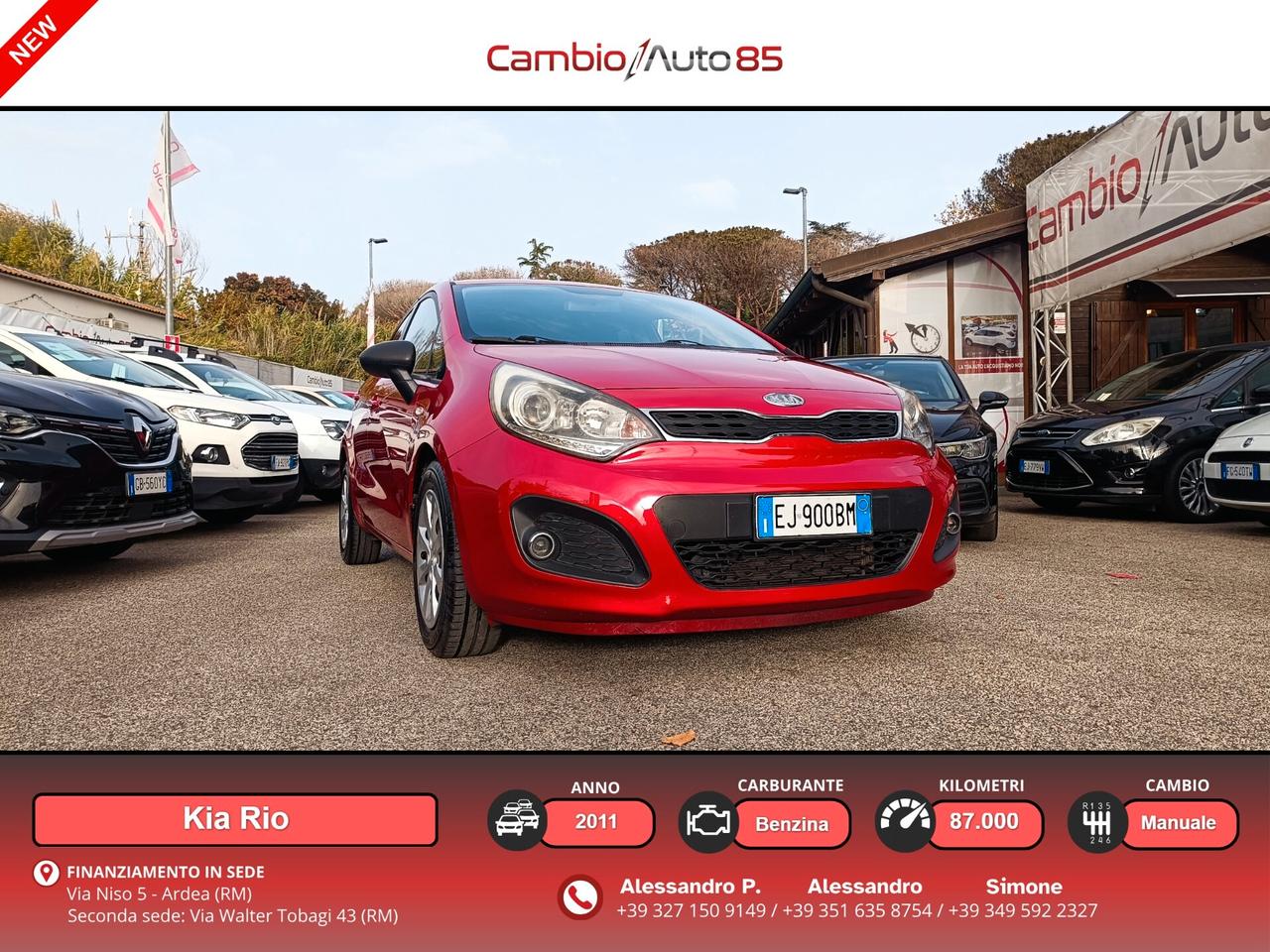 Kia Rio 1.2 CVVT 5p. EX