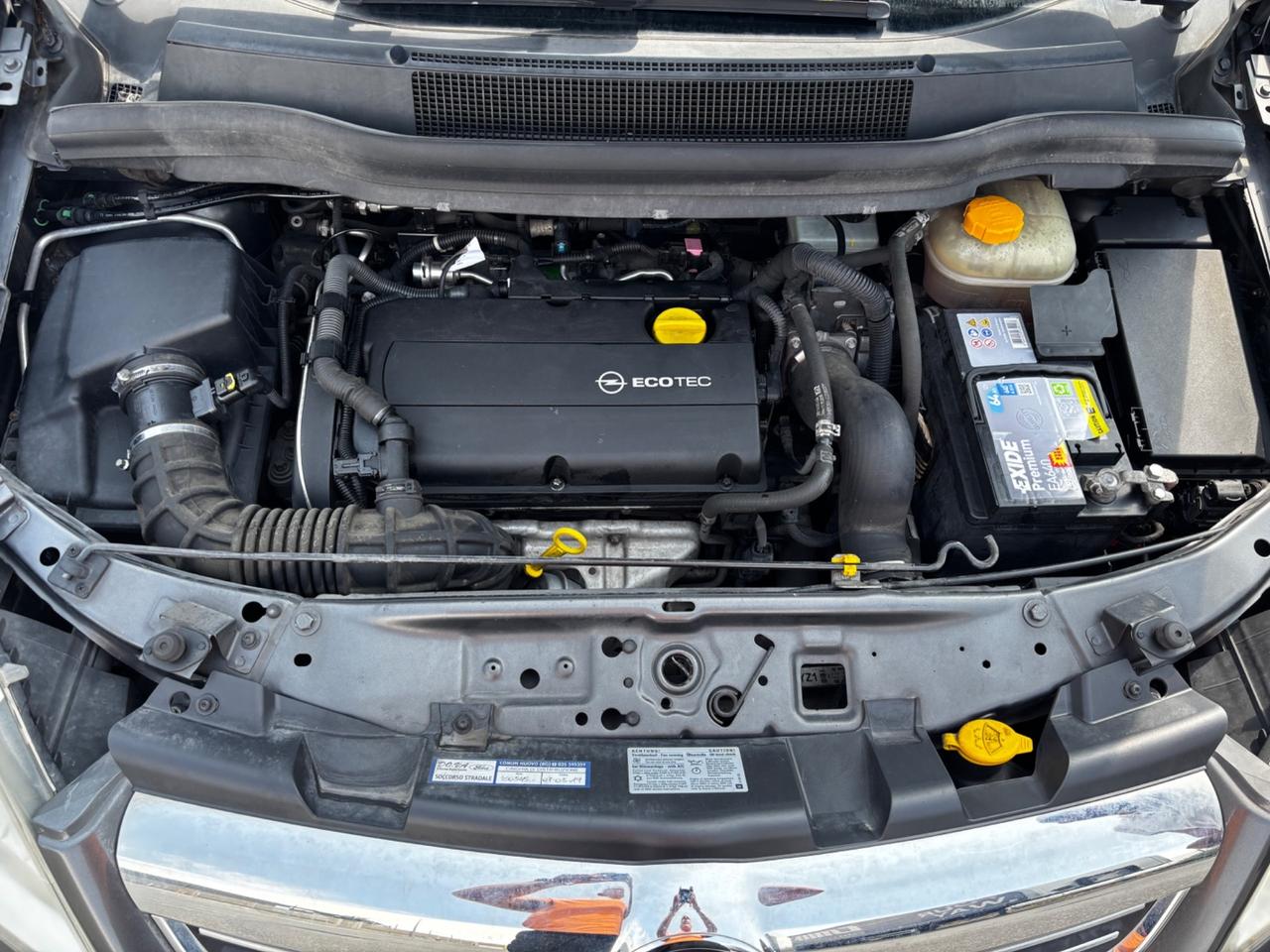 Opel Zafira 1.6 TURBO METANO 150CV,7 POSTI
