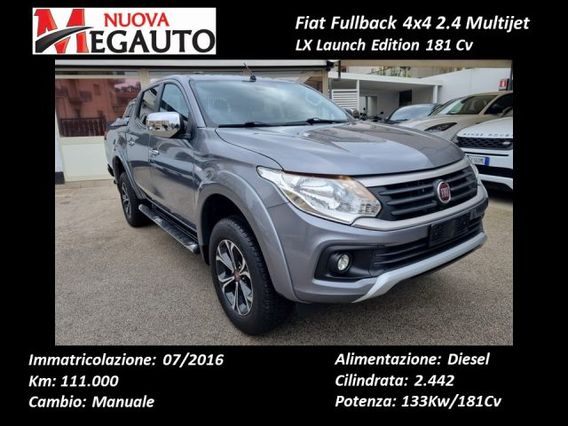 FIAT Fullback 2.4 180CV Doppia Cabina LX Launch Edition