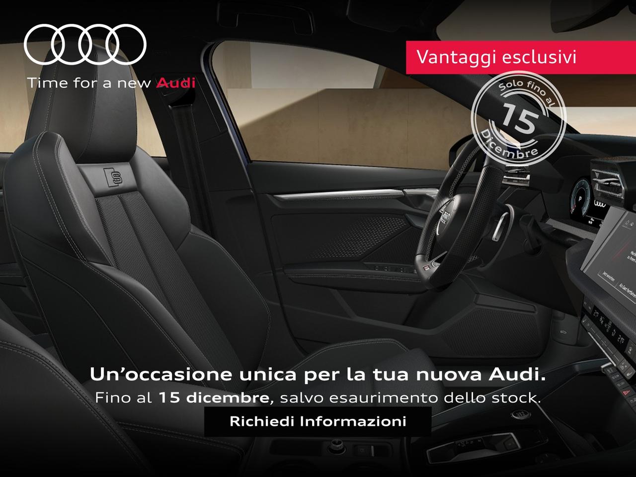 Audi A3 allstreet 2.0 tdi identity contrast 150cv s-tronic