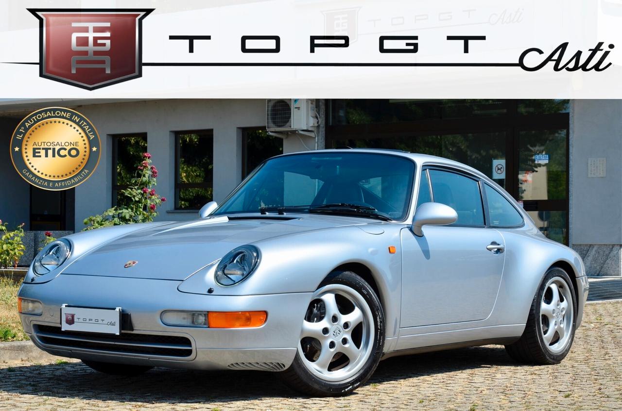PORSCHE 911 993 3.6 CARRERA 2 COUPE’ 272cv , ASI ORO, PERFETTA , RESTAURO AI MASSIMI LIVELLI , TETTO, PERMUTE