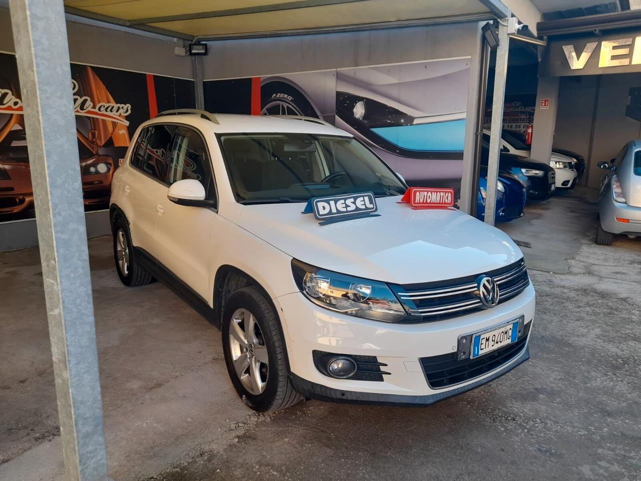 Volkswagen Tiguan 2.0cc diesel 12 mesi garanzia-2012