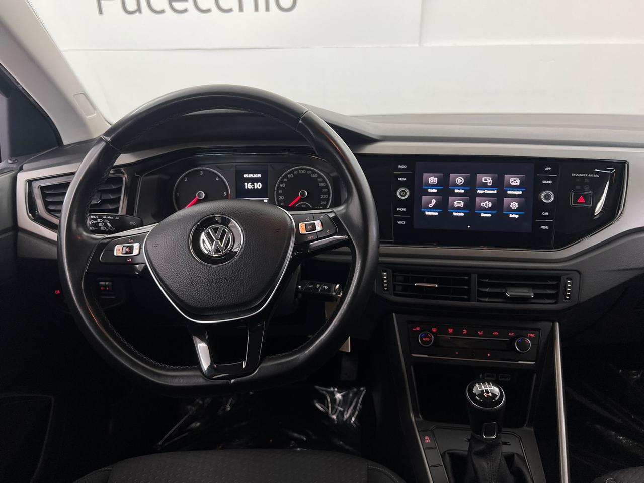 VOLKSWAGEN Polo VI 2017 Polo 5p 1.6 tdi Comfortline 80cv