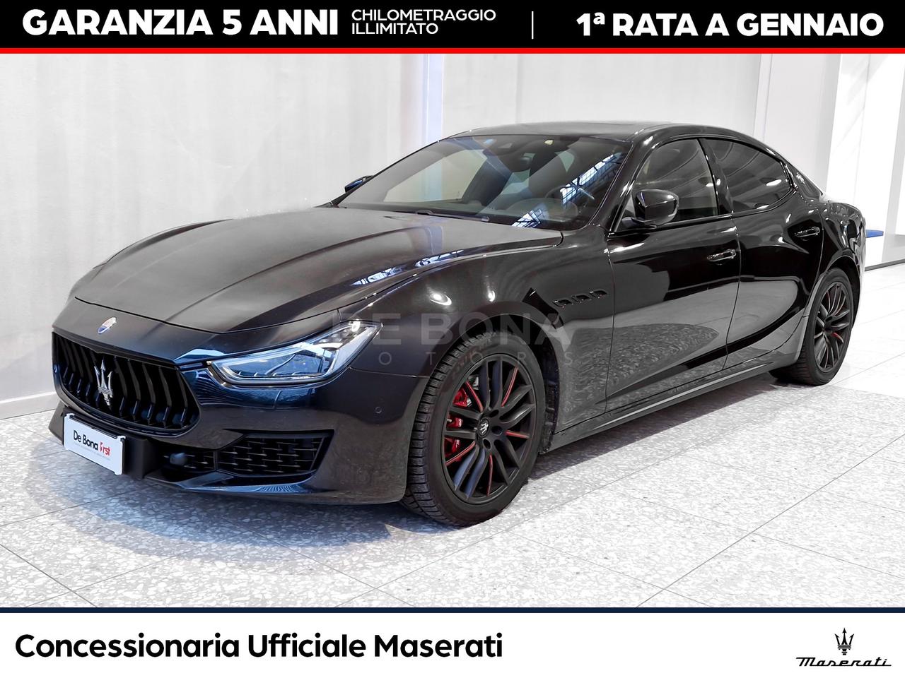 Maserati Ghibli 3.0 v6 ds ribelle black 275cv auto
