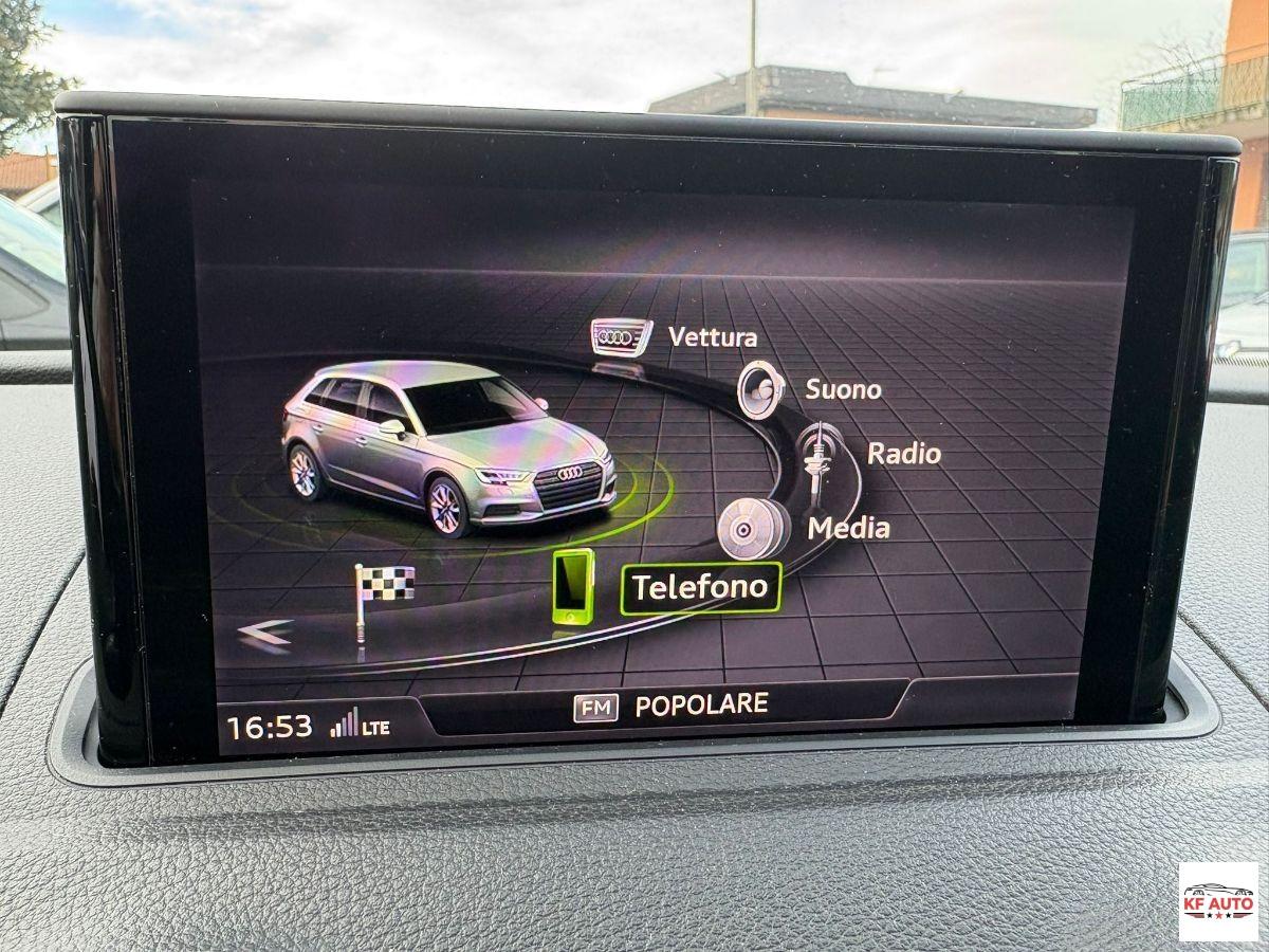 AUDI - A3 Sportback Sportback 30 1.6 tdi Business 116cv s-tronic my19