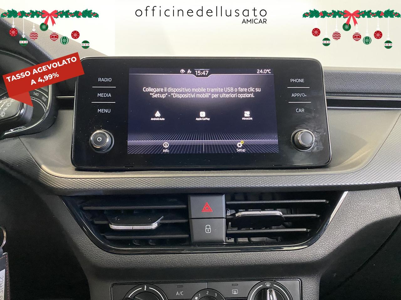 Skoda Kamiq 1.0 g-tec 90cv ambition