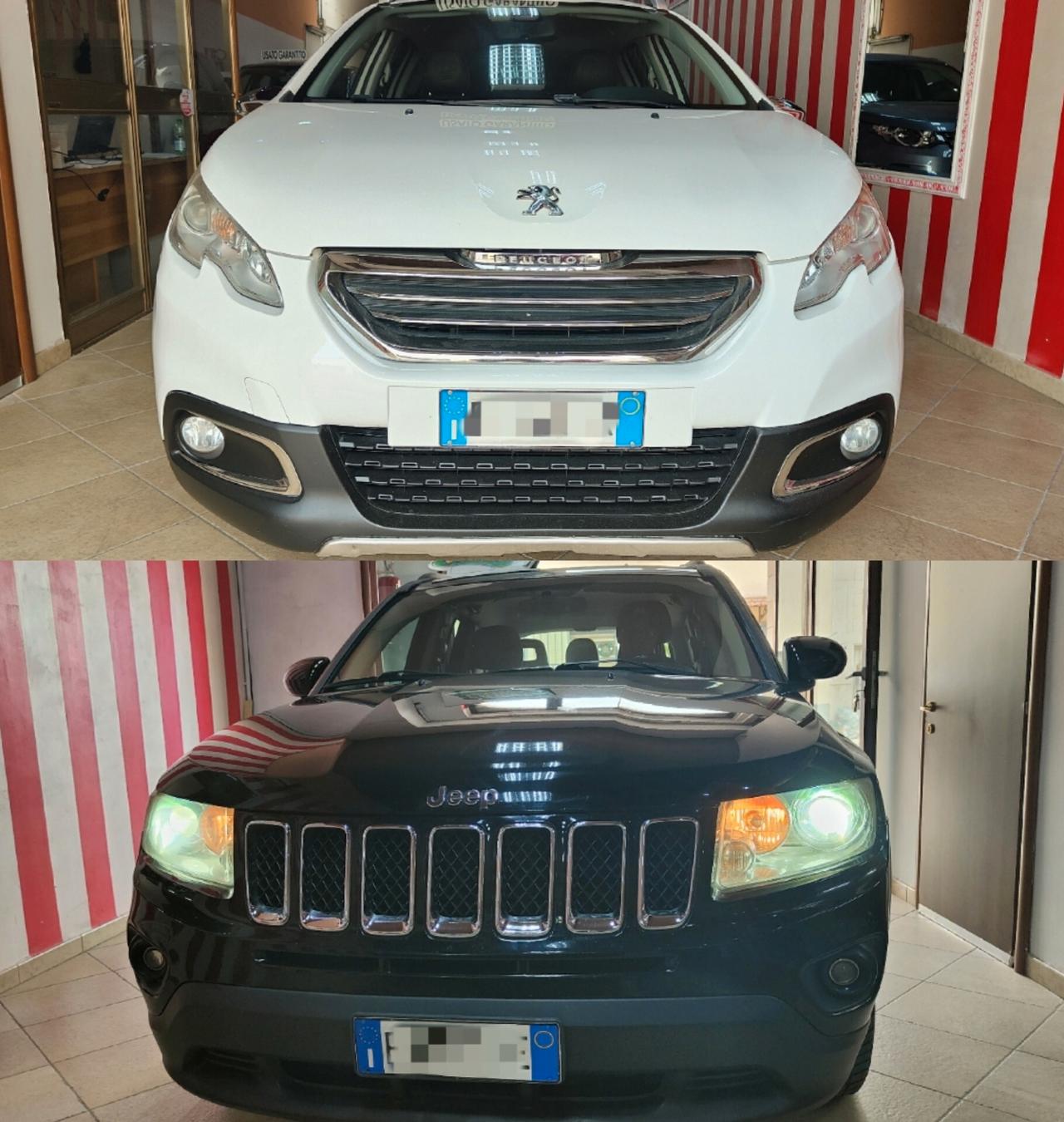 Peugeot 2008 BlueHDi 100 S&S Allure - JEEP COMPASS