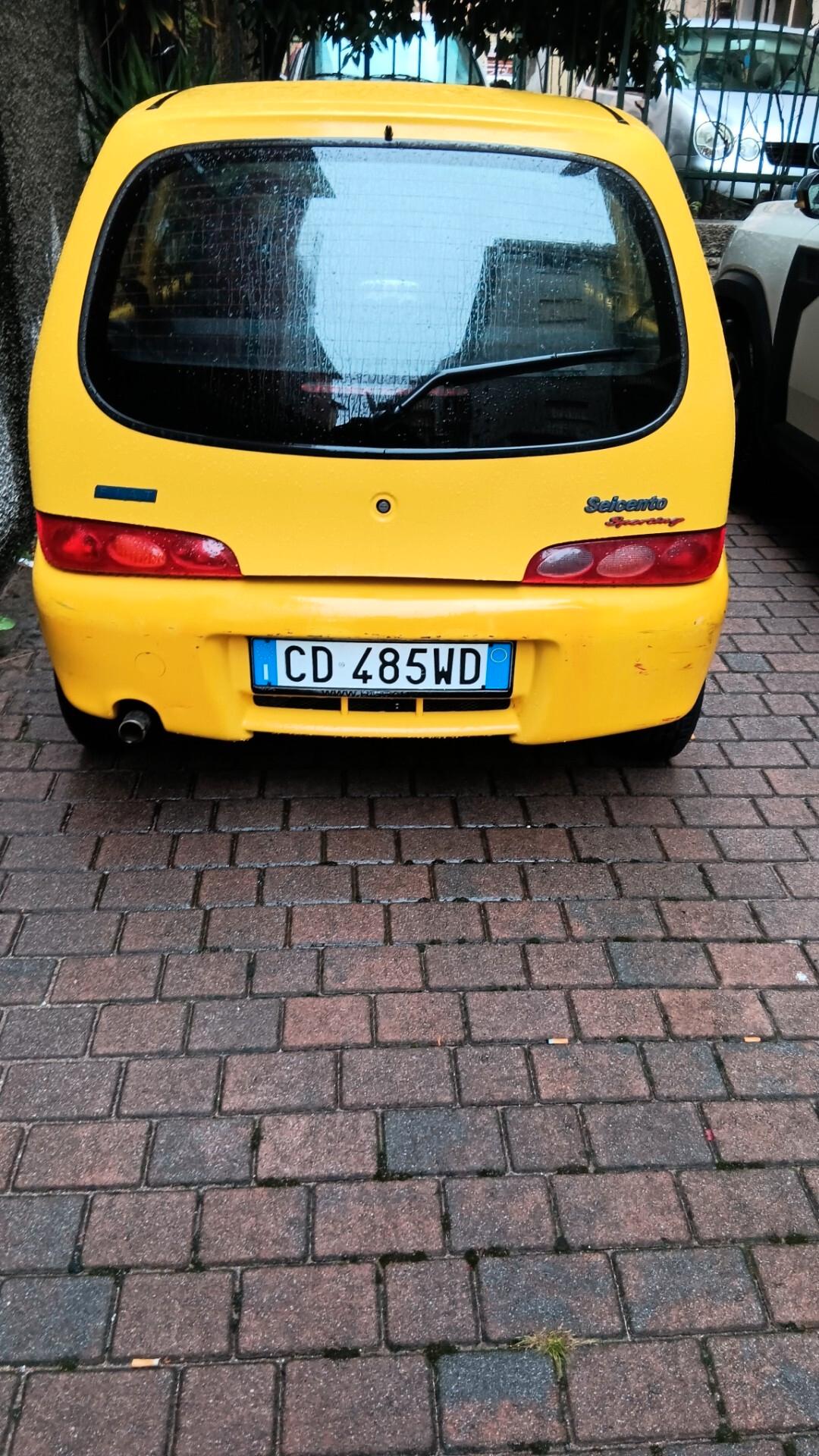 Fiat Seicento 1.1i cat Sporting michel SCHIUMACHER