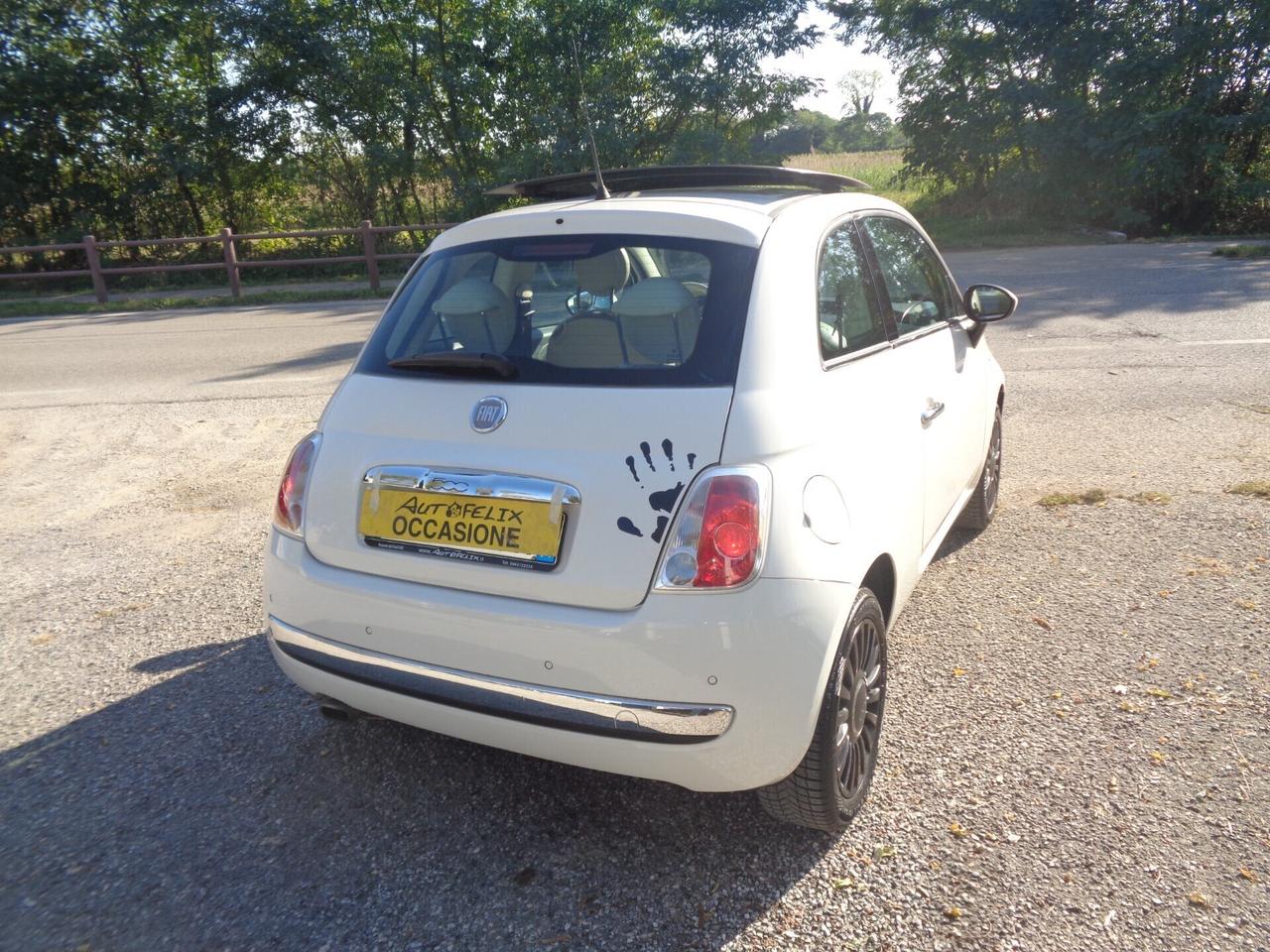 Fiat 500 1.2 tetto lounge garanzia 12 mesi