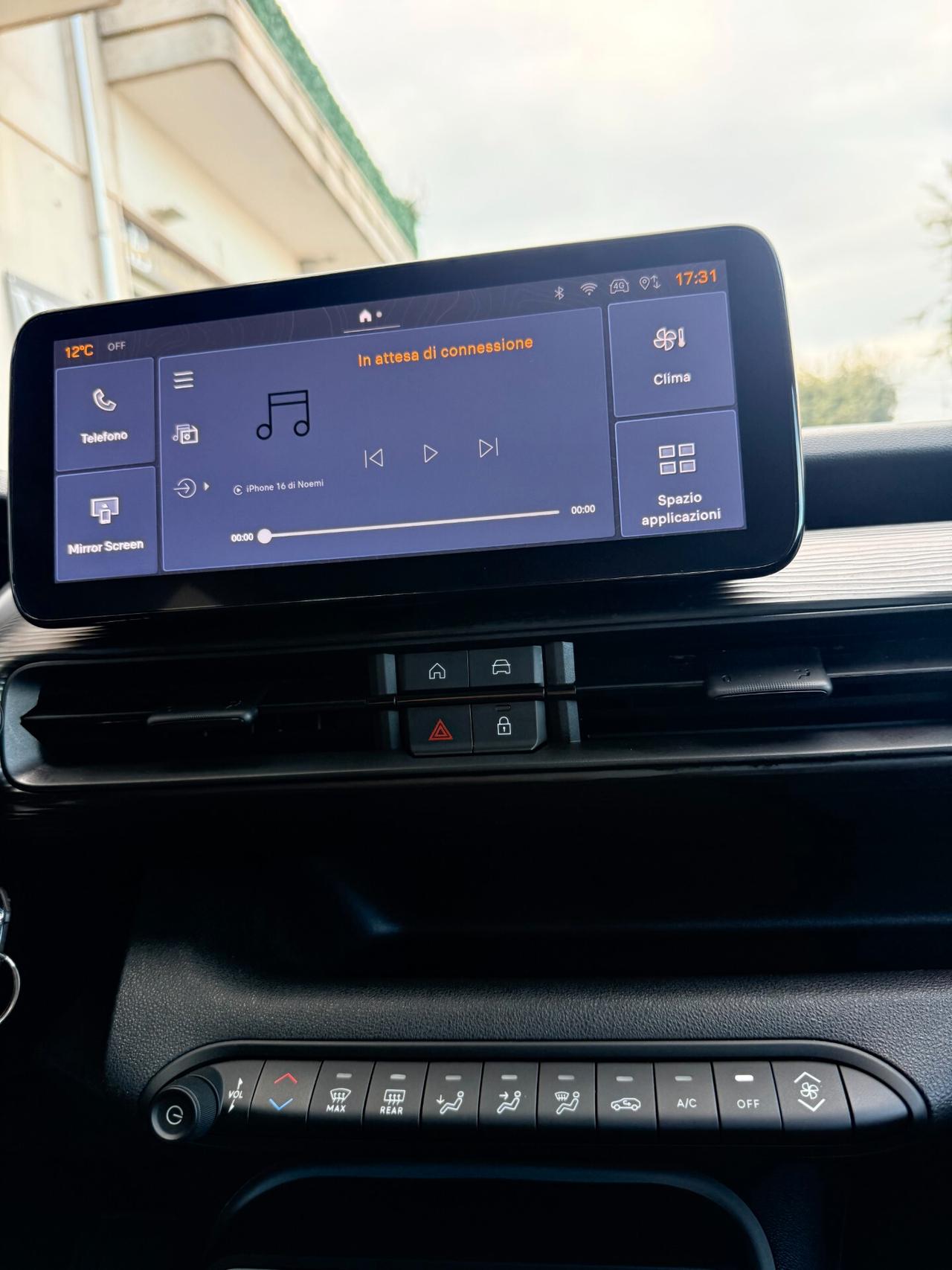 Jeep Avenger 1.2 Turbo 100 CV MHEV BENZINA/ELETTRICA AUTOMATICA CON SOLI 9000N KM, APPLE CARPLAY,VIRTUAL COCKPIT