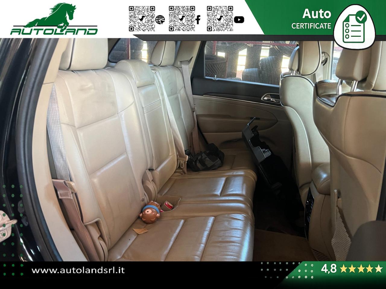 Jeep Grand Cherokee 3.0 crd V6 Overland 250cv auto