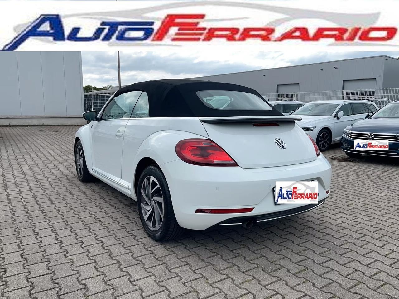 Volkswagen Maggiolino DESIGN 17" SENS PARK DOPPI NAVY CRUISE CONTROL SEDILI RISCALDATI IN ARRIVO OPZIONABILE