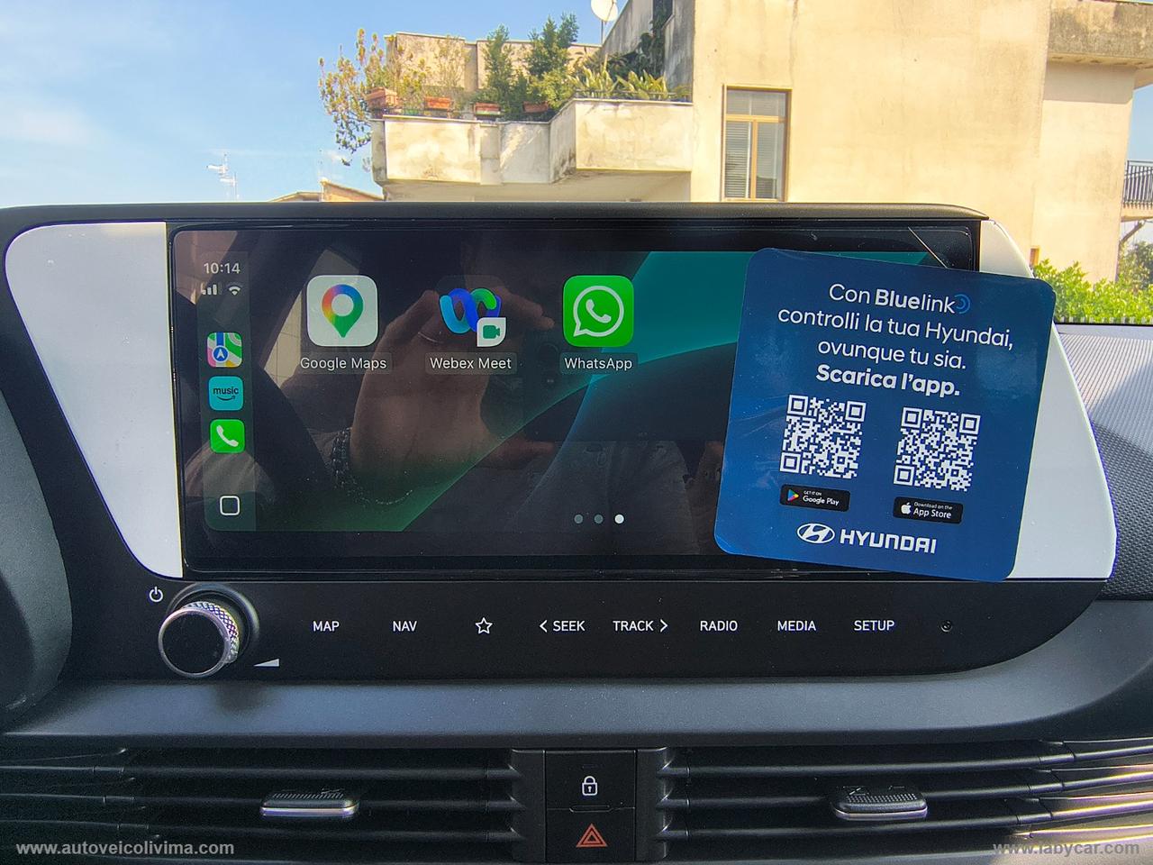 HYUNDAI i20 1.2 MPI MT GPL Connectline KM 0 ITALIA